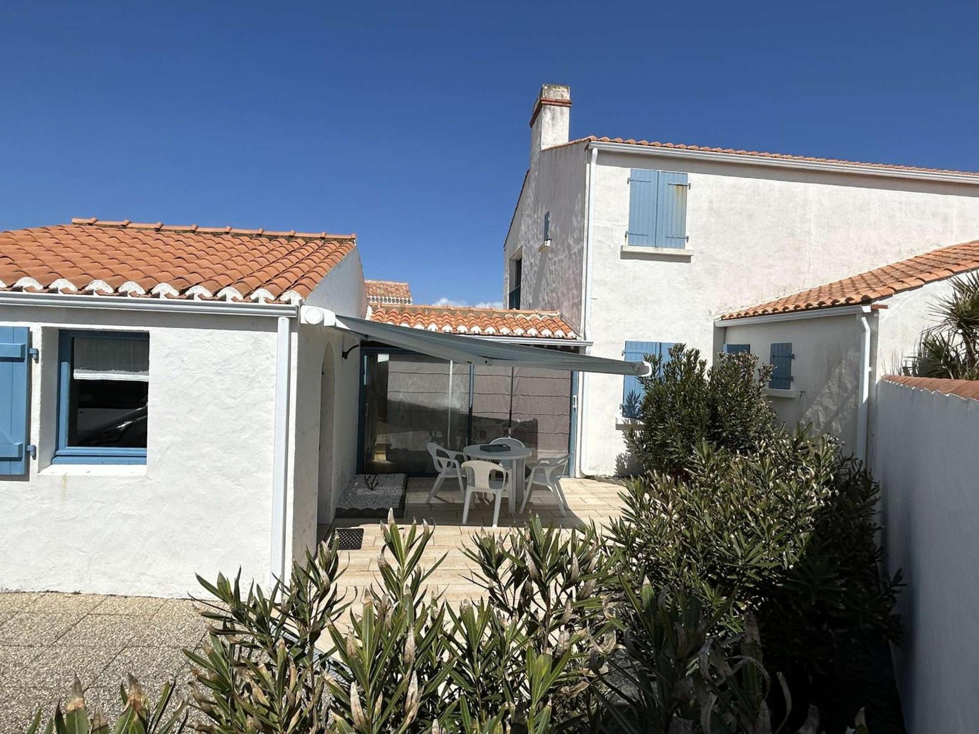 Studio Mezzanine A 200M Du Port Et De La Plage, Cour Privative, Parfait Pour 3 Personnes - Fr-1-224B-564 Noirmoutier-en-l'Ile Eksteriør bilde
