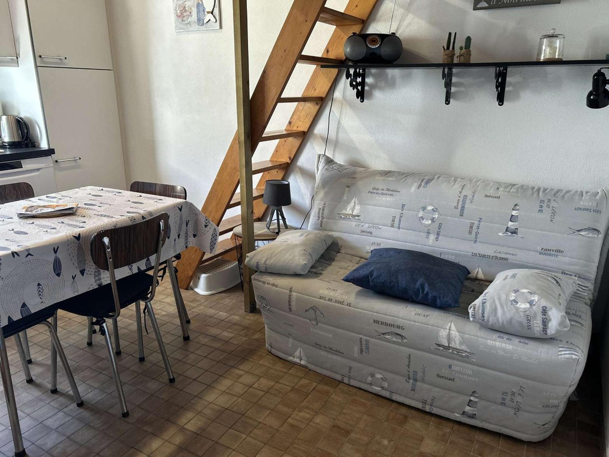 Studio Mezzanine A 200M Du Port Et De La Plage, Cour Privative, Parfait Pour 3 Personnes - Fr-1-224B-564 Noirmoutier-en-l'Ile Eksteriør bilde